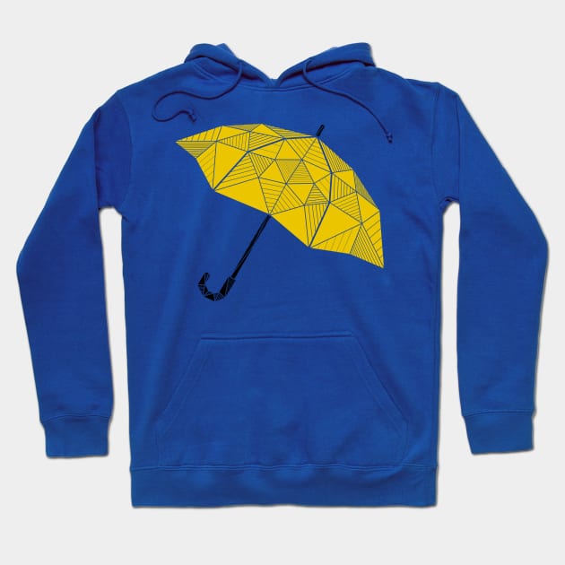 How I Met Your Mother - Yellow Umbrella Hoodie by alcateiaart